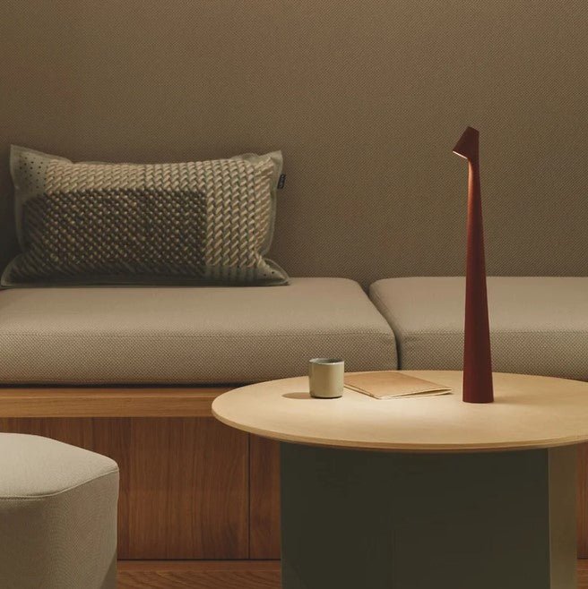 Nora Nordic Design - Minimalistische sfeerlamp | Draadloos | LED | Leeslamp | Dinnerlamp