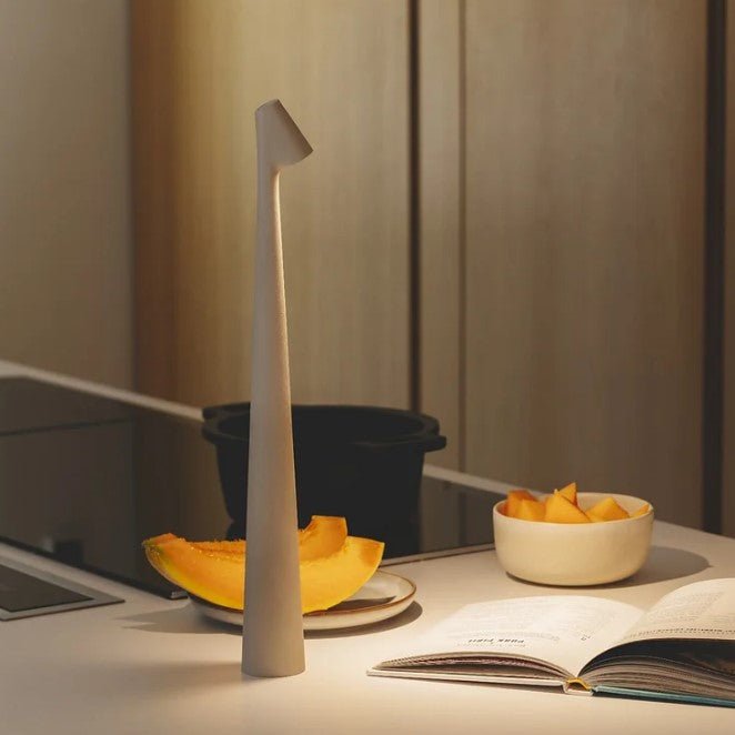 Nora Nordic Design - Minimalistische sfeerlamp | Draadloos | LED | Leeslamp | Dinnerlamp