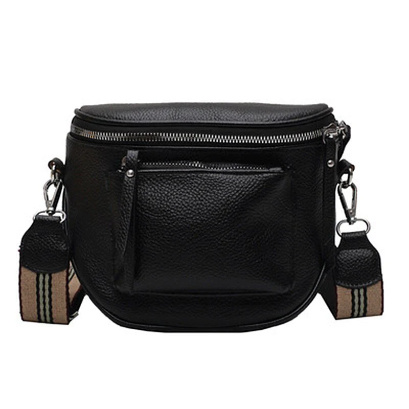 Klassieke elegante leren crossbodytas - Stijlvol en functioneel