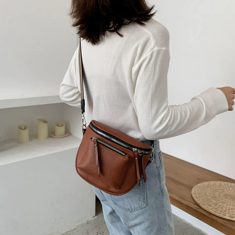 Klassieke elegante leren crossbodytas - Stijlvol en functioneel