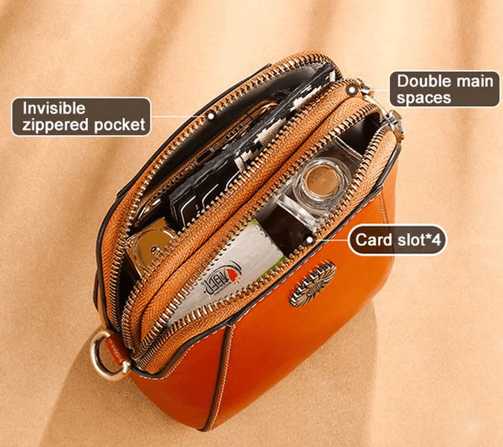 Amélie Retro Crossbody Tas™ | Stijlvolle schoudertas