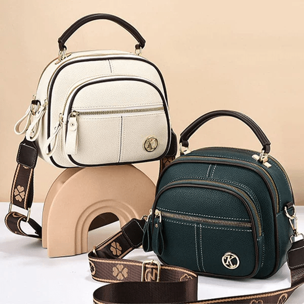 Tijdloze luxe crossbodytas – elegante en veelzijdige leren schoudertas