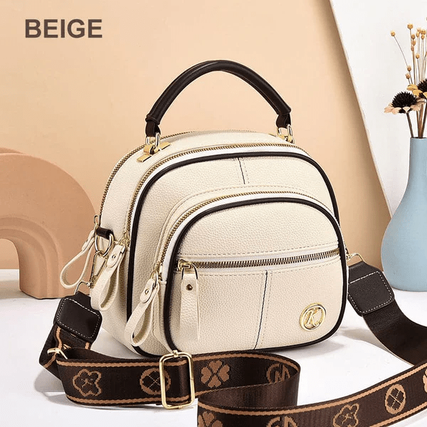 Tijdloze luxe crossbodytas – elegante en veelzijdige leren schoudertas