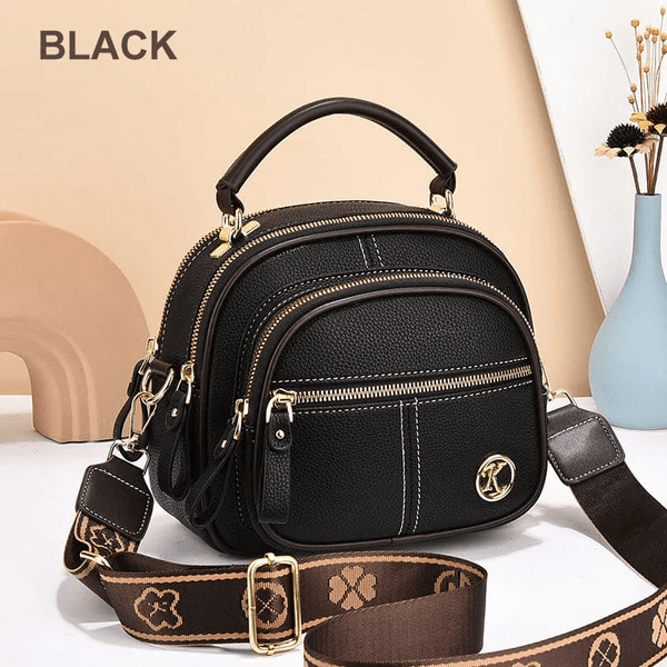 Tijdloze luxe crossbodytas – elegante en veelzijdige leren schoudertas