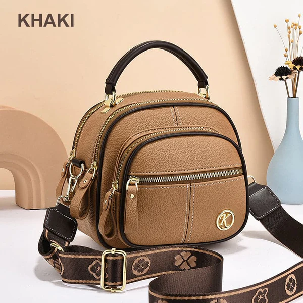 Tijdloze luxe crossbodytas – elegante en veelzijdige leren schoudertas