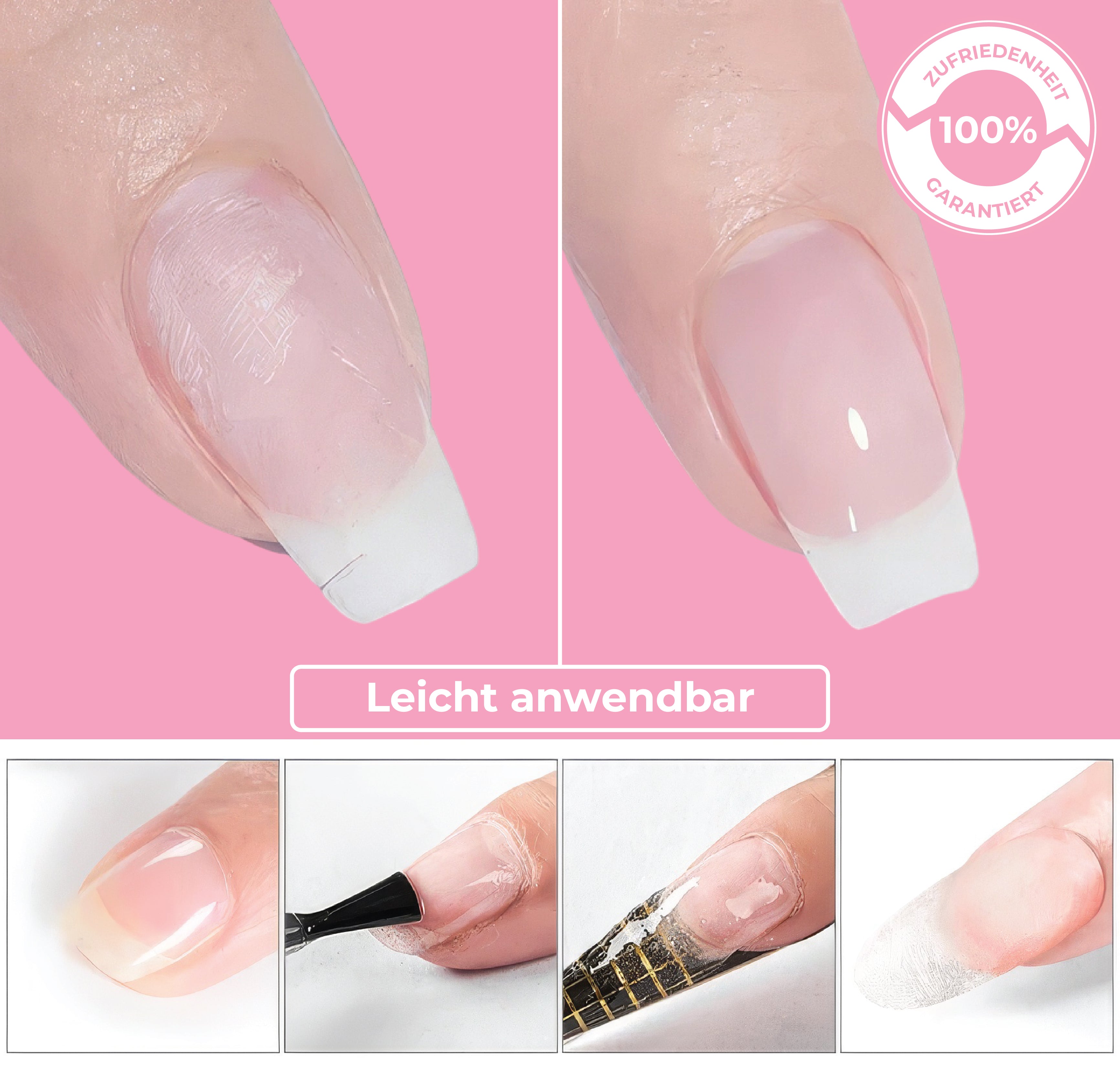 NailGuard- 3 in 1 nagel reparatie gel kit | 50% KORTING