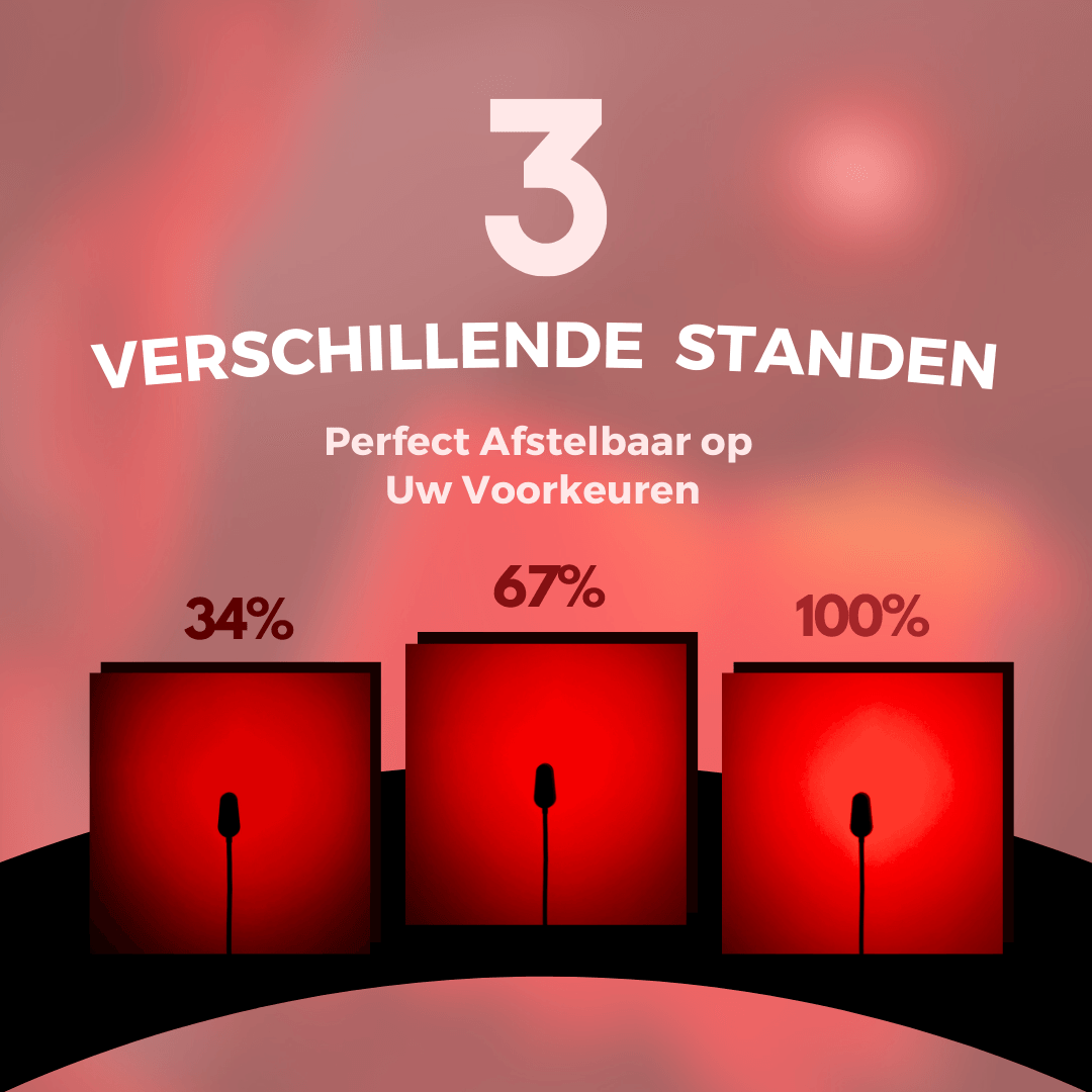 LumiRest™ Rood Lichttherapie Lamp
