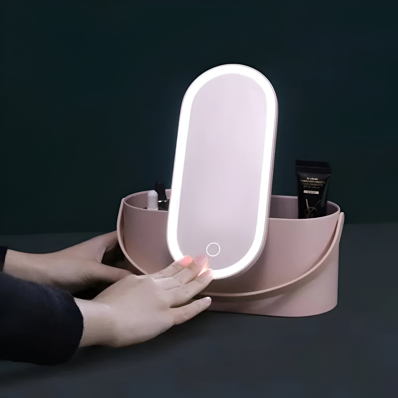 LumiCase - Organiseer je make-up met LED-verlichting| 50% KORTING